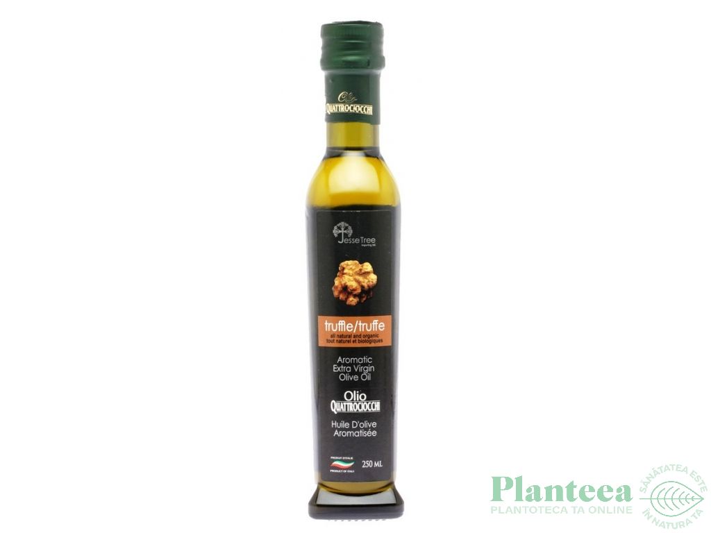 Ulei masline extravirgin aroma trufe 250ml - QUATTROCIOCCHI