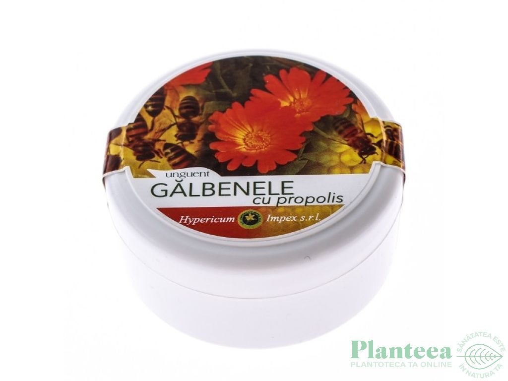 Unguent galbenele propolis 90ml - HYPERICUM PLANT