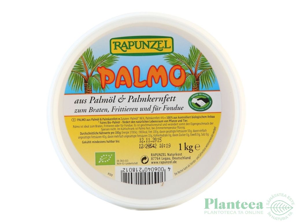 Unsoare palmier necalita pt prajit gatit eco 1kg - RAPUNZEL