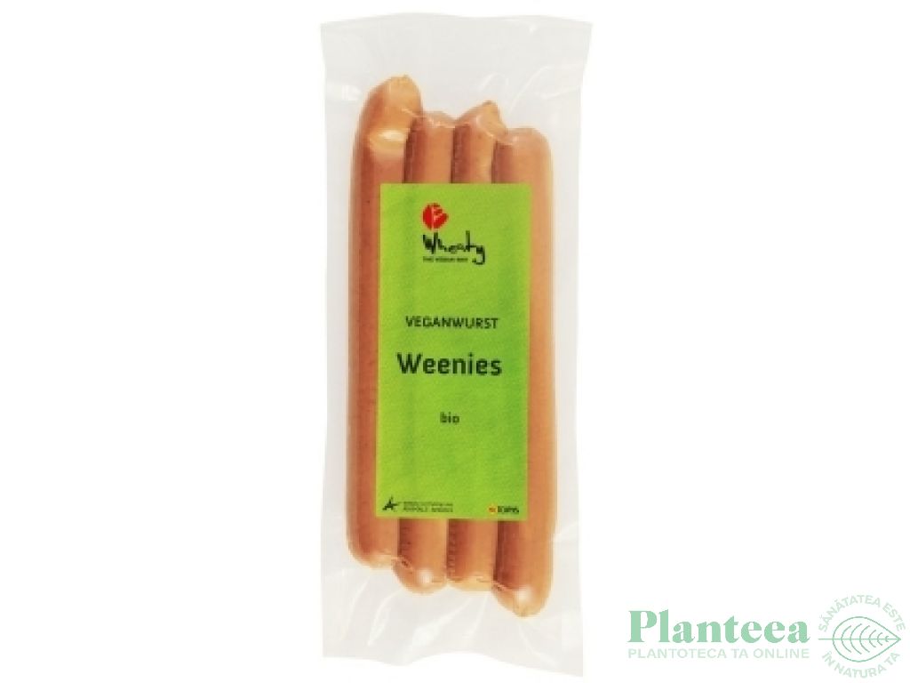 Crenvursti vegani seitan 4b 200g - WHEATY