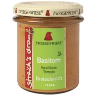 Crema tartinabila tomate busuioc eco 160g - ZWERGENWIESE