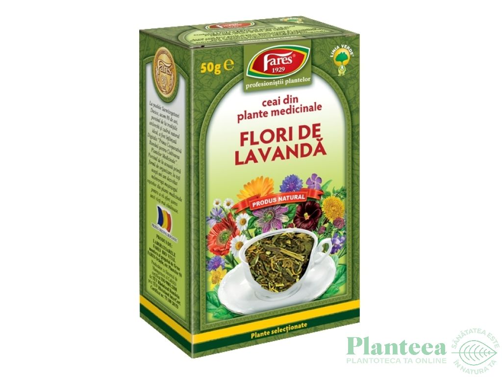 Ceai lavanda 50g - FARES