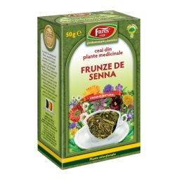 Ceai senna frunze 50g - FARES