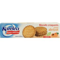 Biscuiti crocanti caise 132g - KARELEA