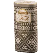 Ceai negru ceylon Folk Black & White cutie 100g - BASILUR