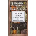Condiment mustar negru boabe eco 50g - ESSENTIAL ORGANIC