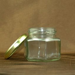 Borcanel sticla transparenta Zoia cu capac 100ml - MAYAM