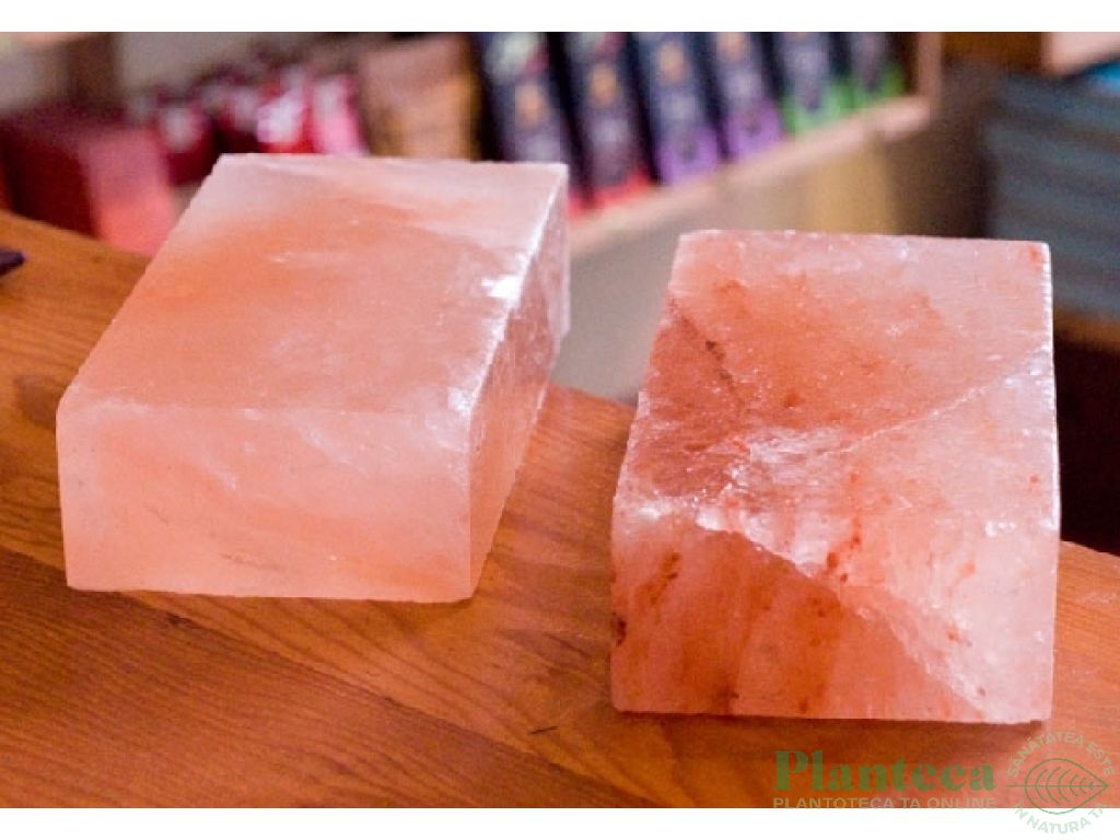 Caramida sare Himalaya {15x10x2,5cm} 0,8kg - MONTE SALT CRYSTAL