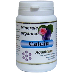 Calciu organic pulbere Minerale 40g - AQUA NANO