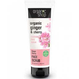 Scrub facial purificator cirese ghimbir 75ml - ORGANIC SHOP