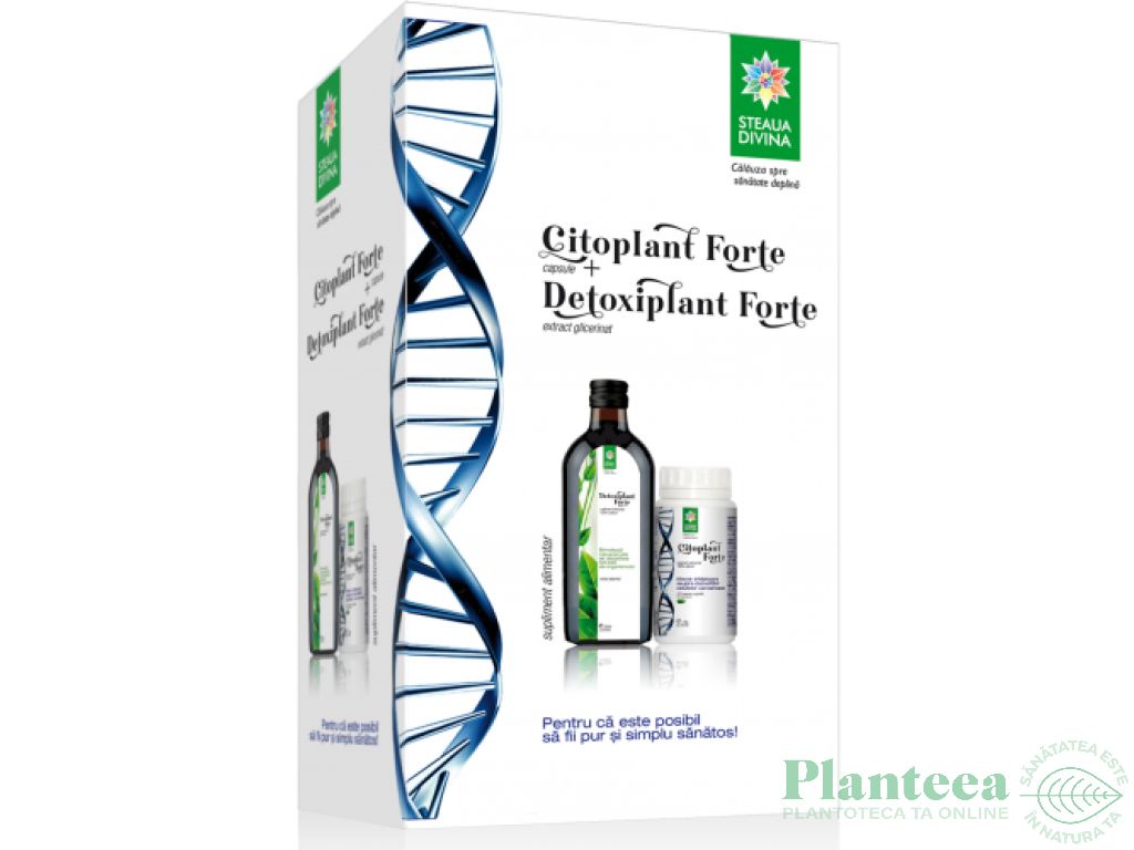 Kit Citoplant forte 270cp+Detoxiplant forte 500ml - SANTO RAPHAEL