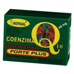 Coenzima Q10 ulei catina forte 30mg 40cps - HOFIGAL