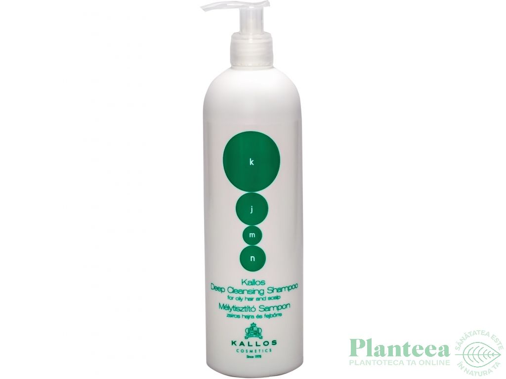 Sampon curatare intensa scalp par gras 1L - KALLOS