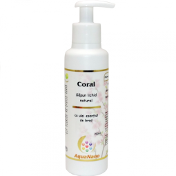 Sapun lichid clasic ulei esential brad Coral 200ml - AQUA NANO