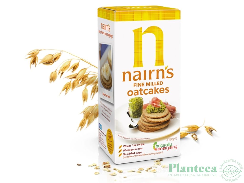 Crackers fini ovaz 218g - NAIRN`S