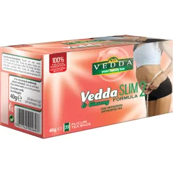 Ceai antiadipos ginseng slim formula2 20dz - VEDDA