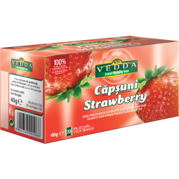 Ceai cu capsuni 20dz - VEDDA