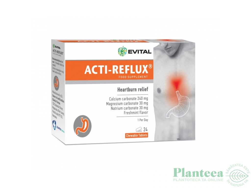 Acti reflux 24cp - EVITAL