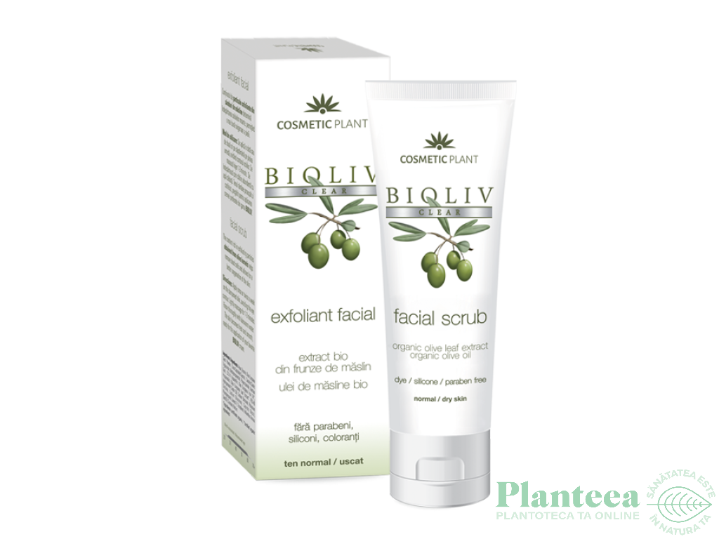 Exfoliant facial Bioliv 50ml - COSMETIC PLANT