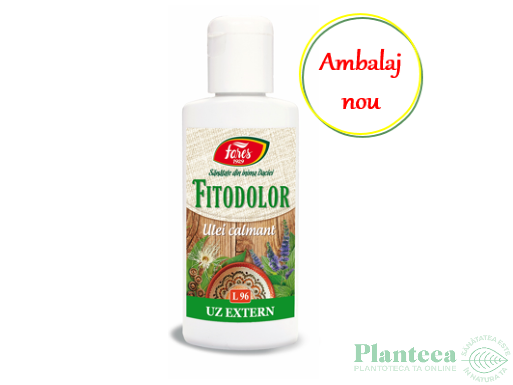 Ulei calmant Fitodolor 100ml - FARES