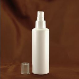 Flacon plastic alb Gaia cu spray cu capac 100ml - MAYAM