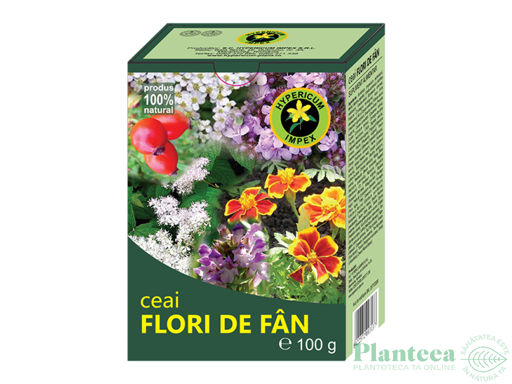Ceai flori fan 100g - HYPERICUM PLANT