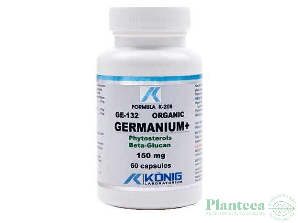 Germaniu organic GE132 60cps - KONIG