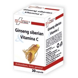 Ginseng siberian C 30cps - FARMACLASS