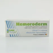Supozitoare Hemoroderm 10x1,5g - LAUR MED