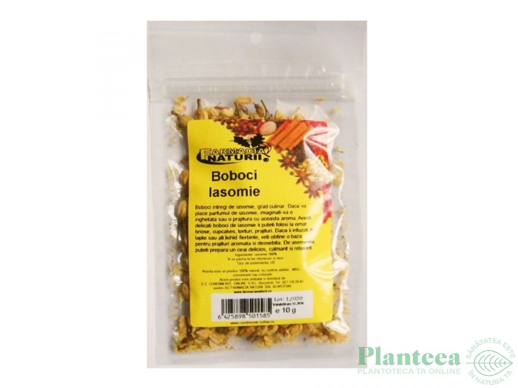 Boboci iasomie 10g - FARMACIA NATURII
