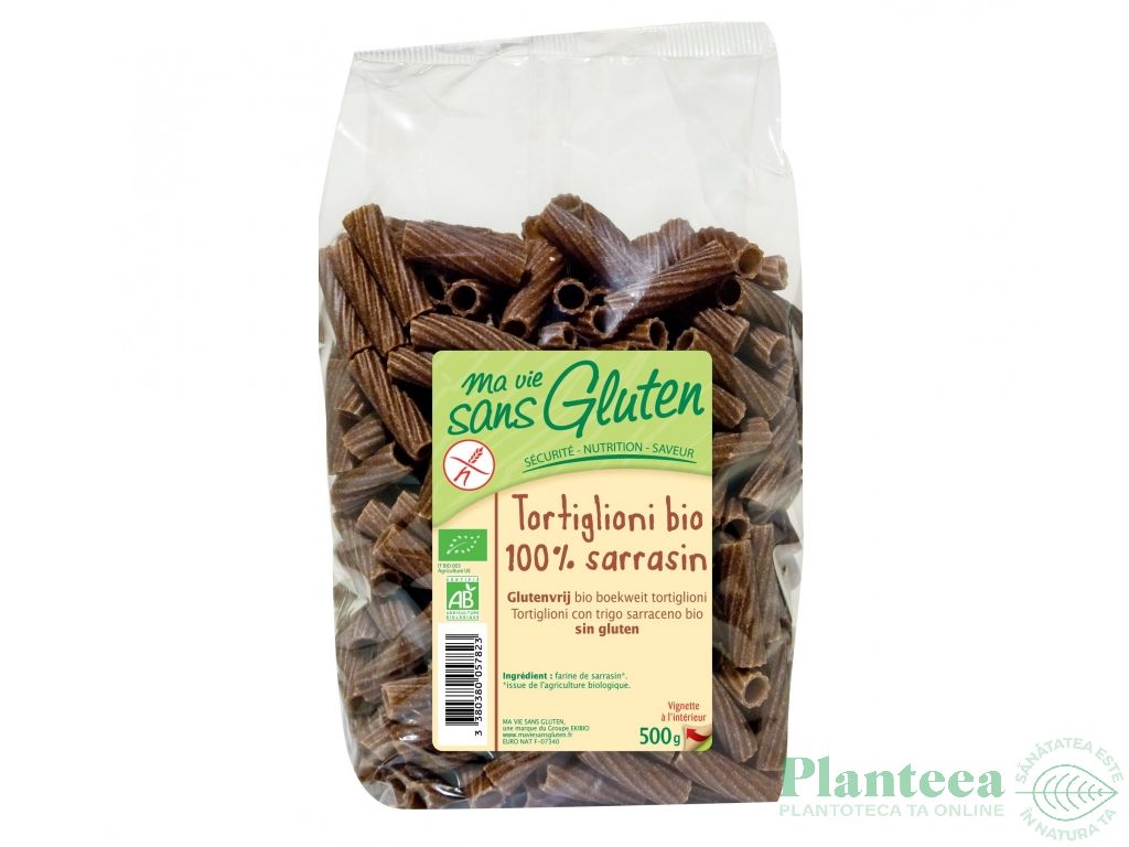 Paste tortiglioni hrisca eco 500g - MA VIE SANS GLUTEN