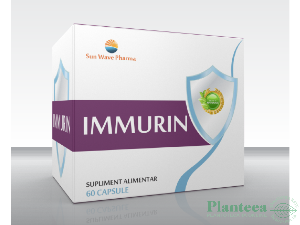 Immurin 60cps - SUN WAVE PHARMA