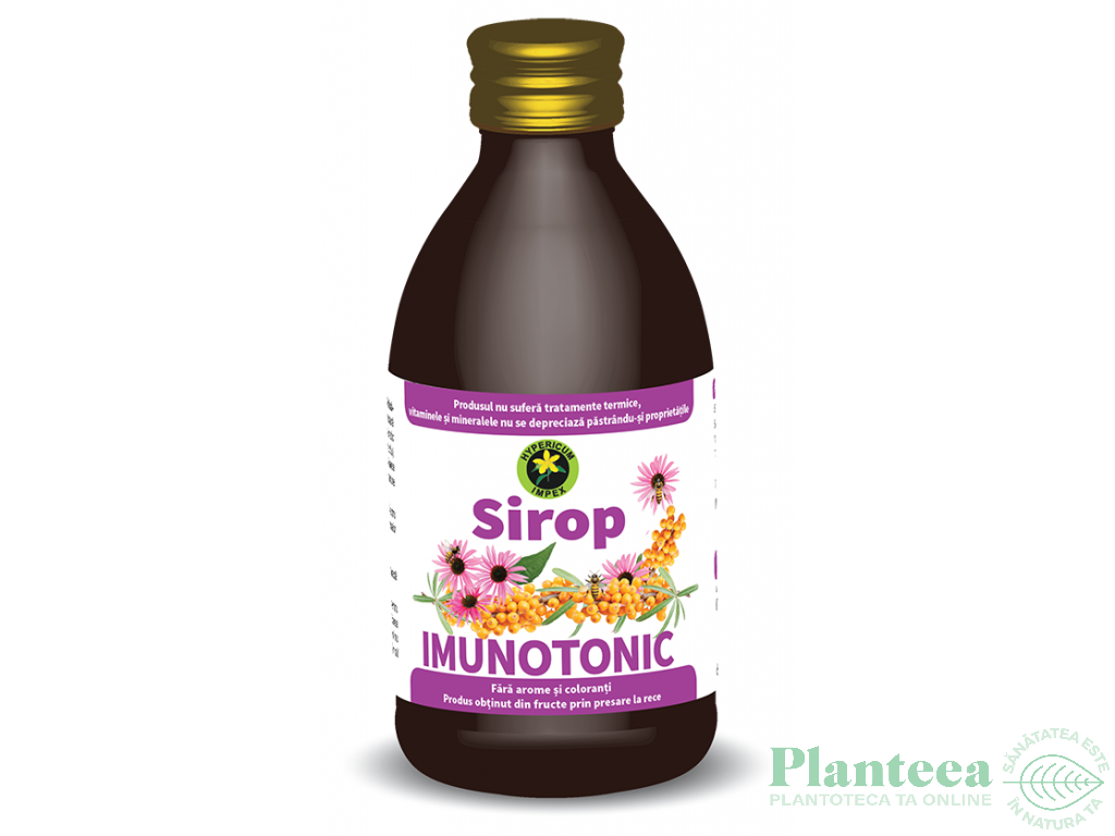 Sirop Imunotonic cu zahar invertit 250ml - HYPERICUM PLANT