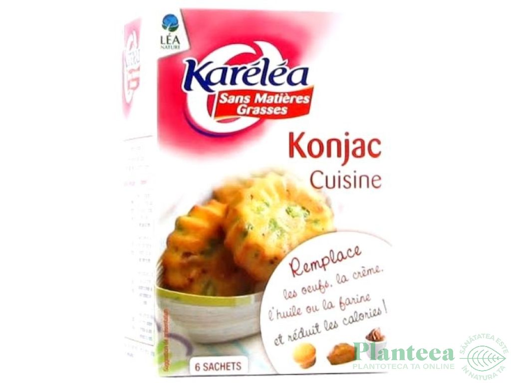 Praf ingrosare konjac cicoare plicuri 6x3g - KARELEA
