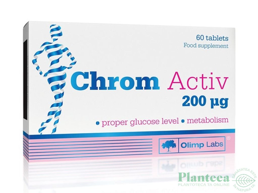 Chrom Activ 200mcg 60cp - OLIMP