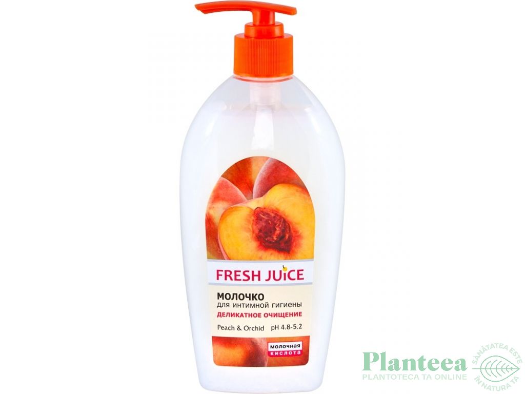 Laptisor igiena intima delicat piersica orhidee 500ml - FRESH JUICE