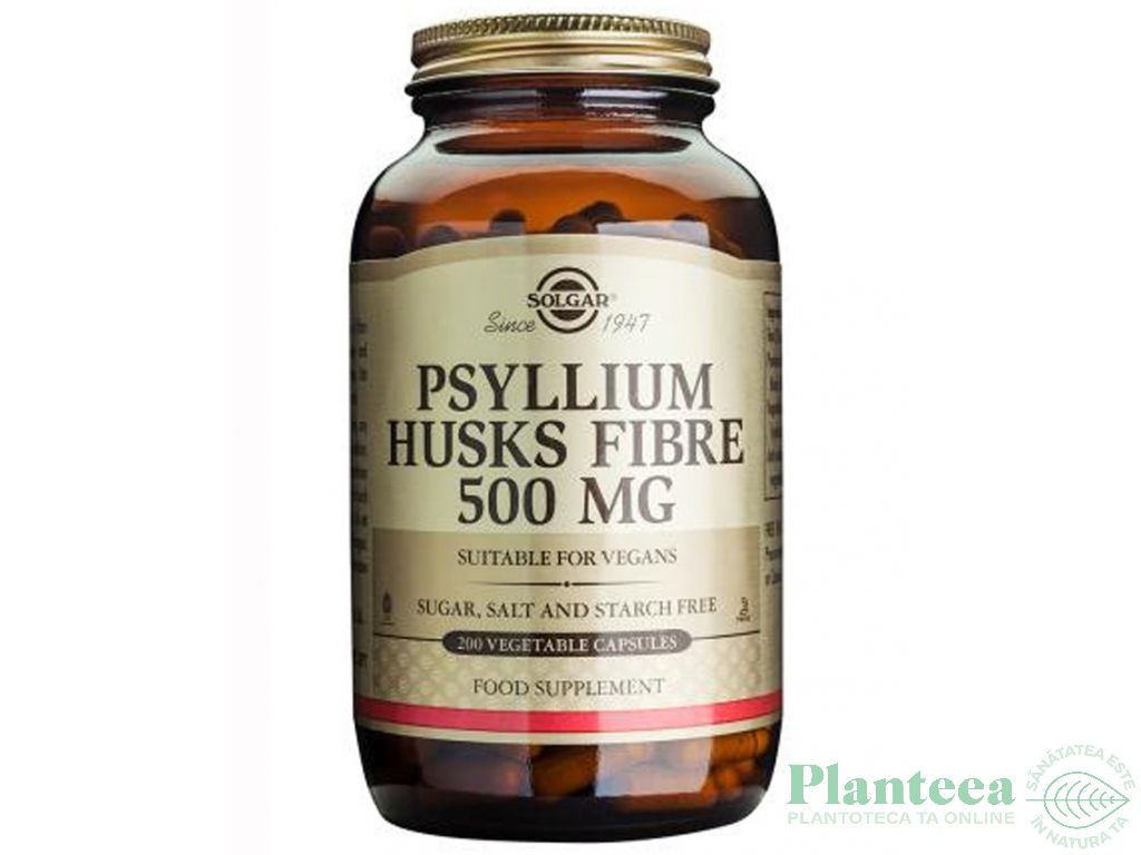 Fibre psyllium 500mg 200cps - SOLGAR