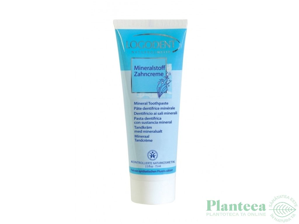 Pasta dinti minerale Logodent 75ml - LOGONA