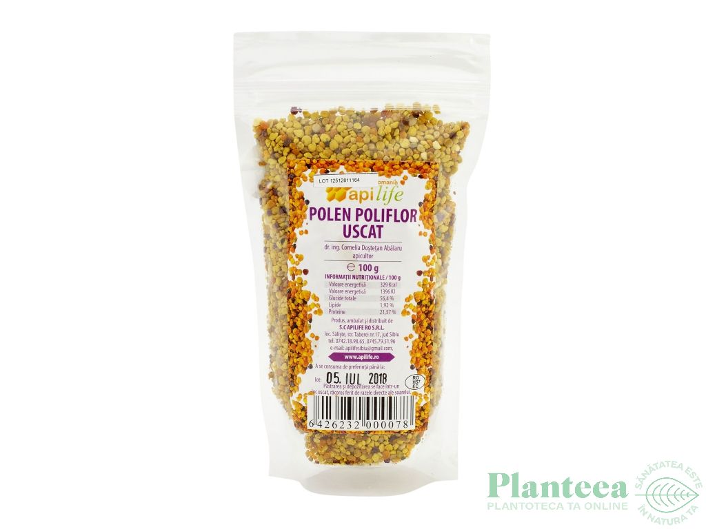 Polen uscat granule 100g - APILIFE