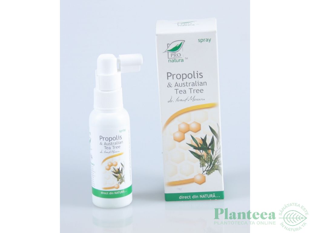 Spray propolis ulei arbore ceai 50ml - MEDICA