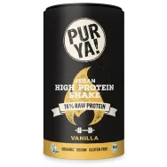 Pulbere shake proteic raw vegan High Protein vanilie eco 550g - PUR YA