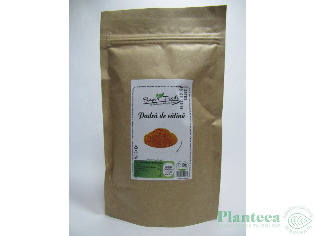Pulbere catina 100g - SUPERFOODS