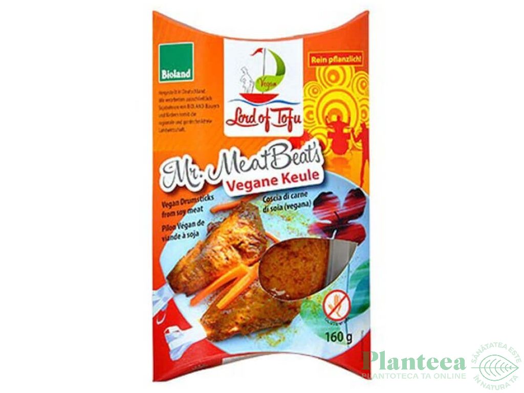 Pulpe pui vegane soia 160g - LORD OF TOFU