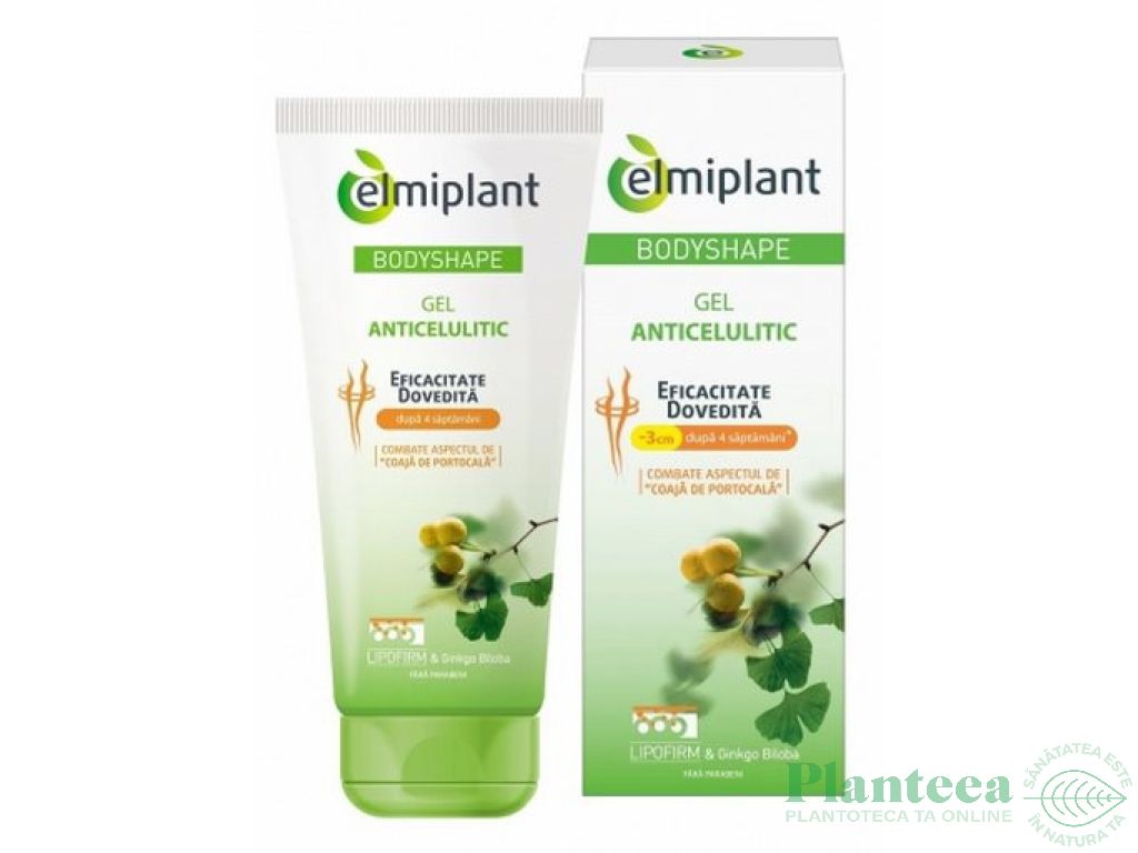 Gel anticelulita BodyShape 200ml - ELMIPLANT
