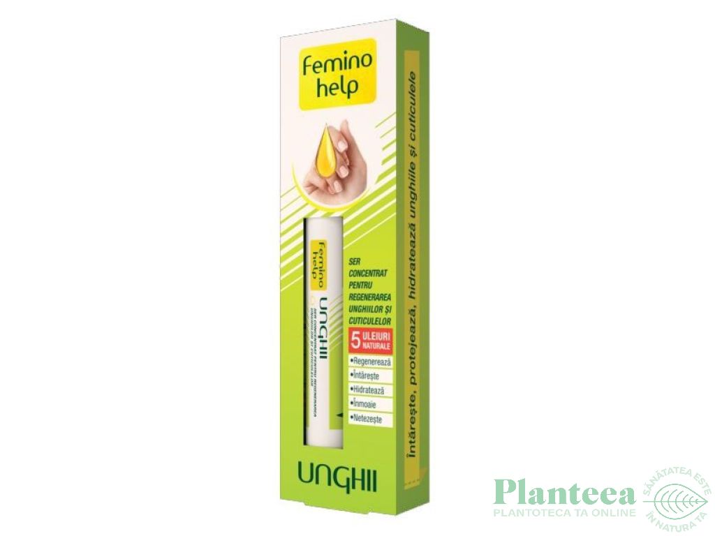 Ser concentrat unghii regenerare FeminoHelp 2ml - PHARMA CF