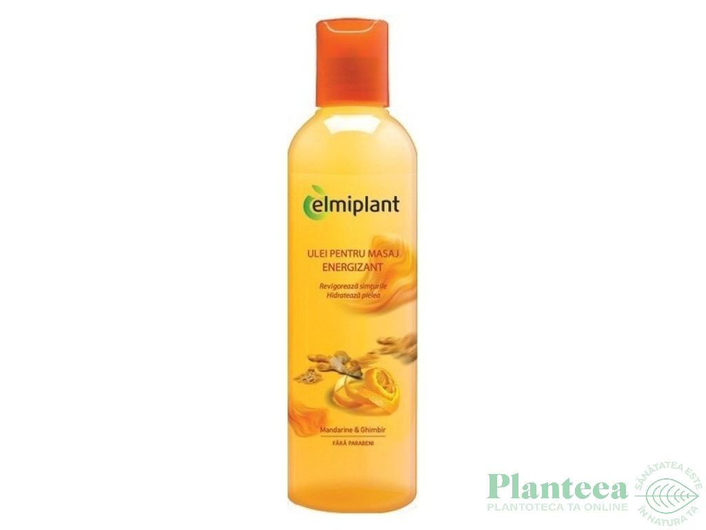 Ulei masaj energizant 250ml - ELMIPLANT