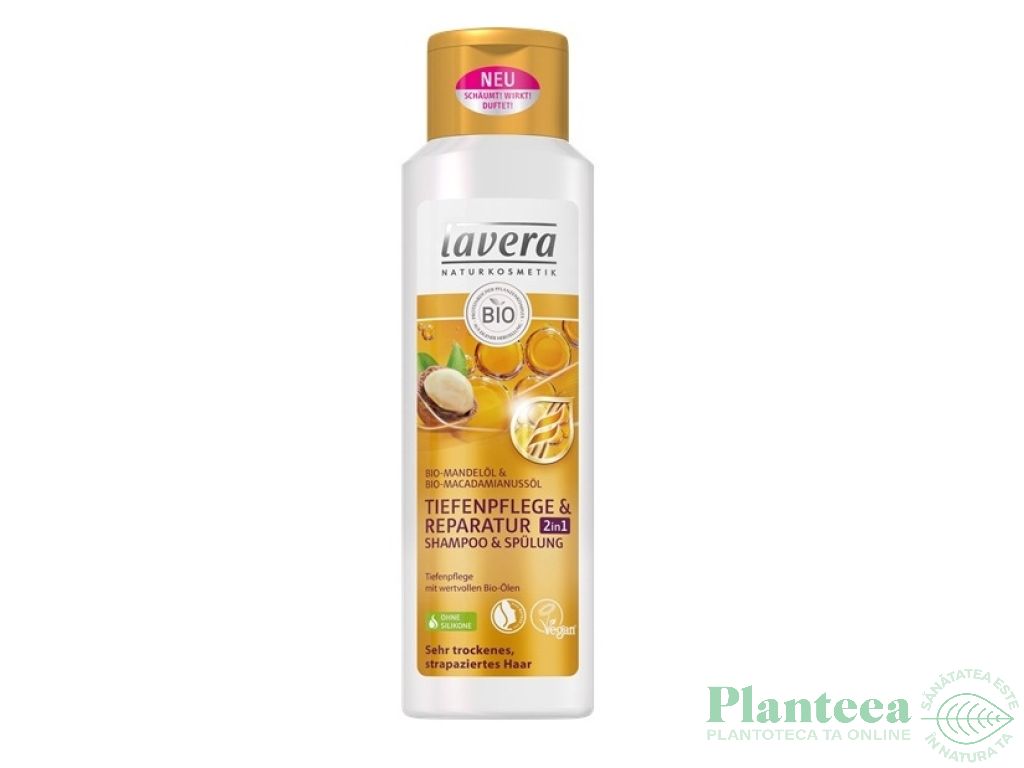 Sampon balsam ingrijire intensiva reparare par uscat deteriorat 250ml - LAVERA