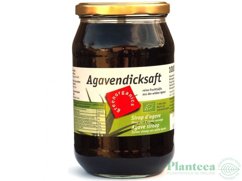 Indulcitor sirop agave bio 1kg - GREEN ORGANICS