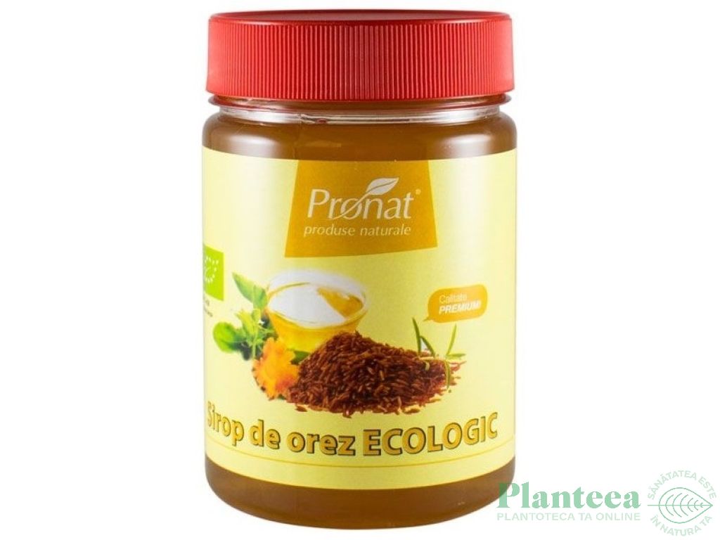 Indulcitor sirop orez bio 370g - PRONAT