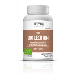 Pulbere lecitina soia bio 100g - ZENYTH